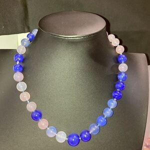 Vintage Iolite gemstone necklace​​